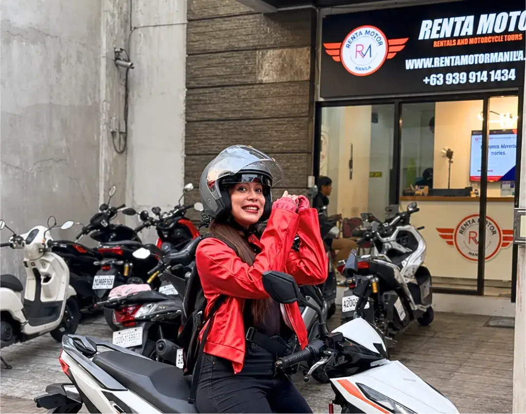 Motorcycle pickup near Makati